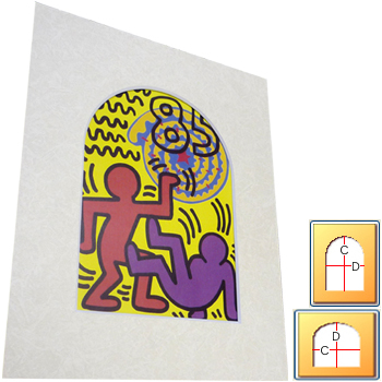 デザインカット形状 A030