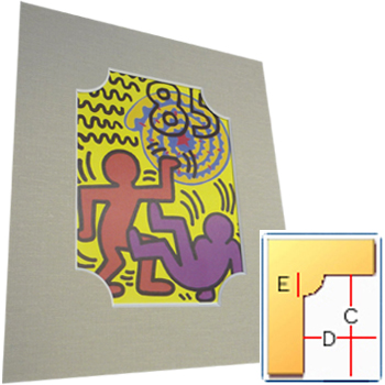 デザインカット形状 B160