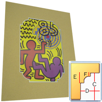 デザインカット形状 B180