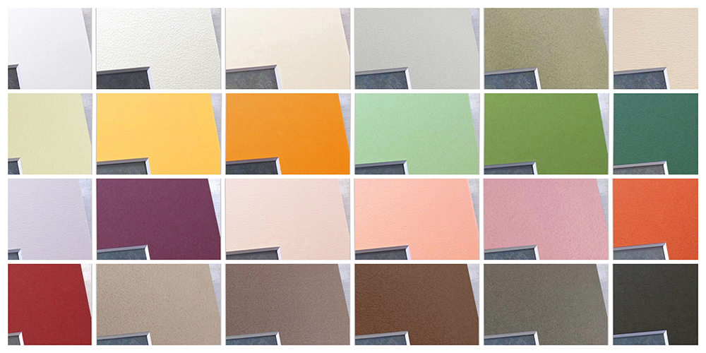 マット色一覧 当店の誇る70色以上のマットをご覧ください | 額縁のタカハシ