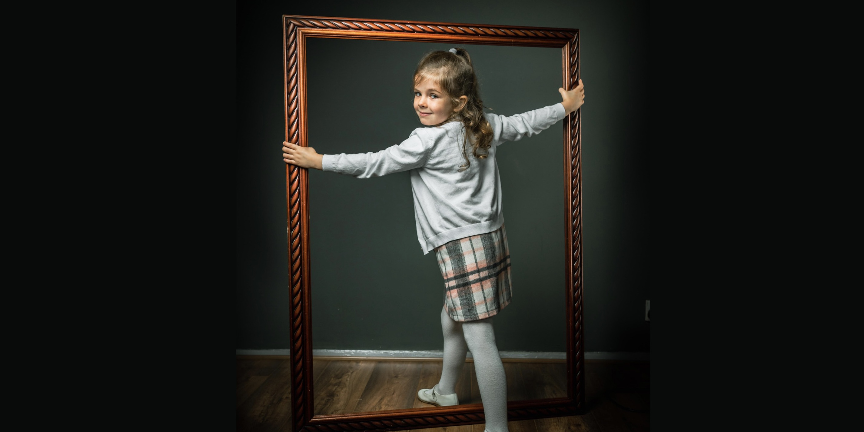 額縁に中身をセットしよう