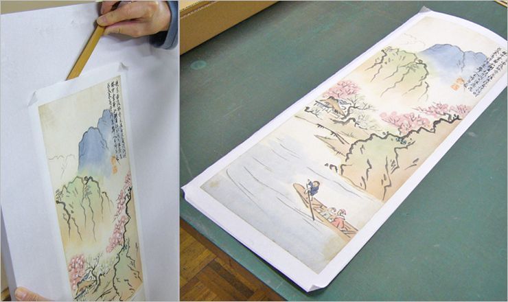 裏打ちの必要性と依頼方法について | 額縁のタカハシ