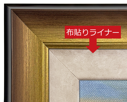 布貼りライナー