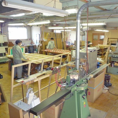 工房風景（組み立て、加工工場）