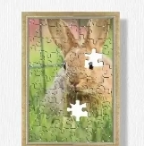 パズル専用の額縁