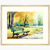 薄い物(紙や布、その他)専用の額縁