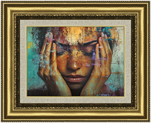 額縁に厚い平面の物を飾る キャンバスやパネル [厚さ：5～40mm]