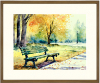 額縁に薄い物を飾る 紙・写真・布など [厚さ：0～8mm]