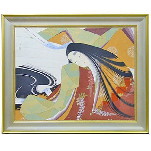日本画　美人画