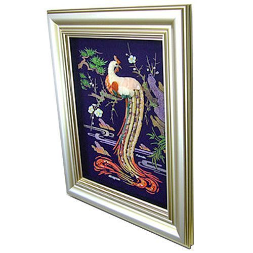 貴石画 既製額を利用