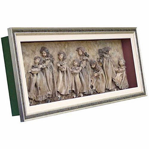 紙粘土 レリーフ