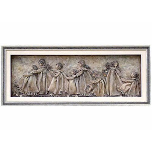 紙粘土 レリーフ