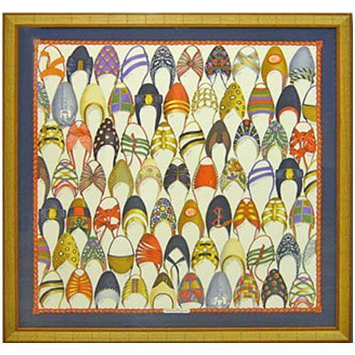 スカーフ サンダルいっぱい