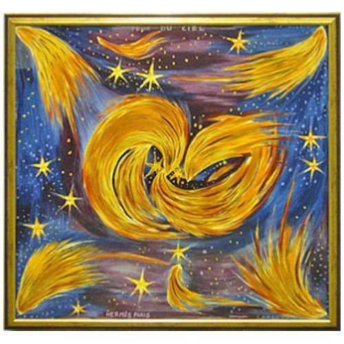 エルメススカーフ 夜空