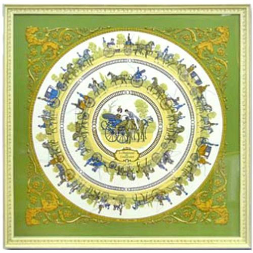 ブランドスカーフ 馬車