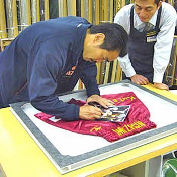 額装実例2 西澤ヨシノリ トランクス