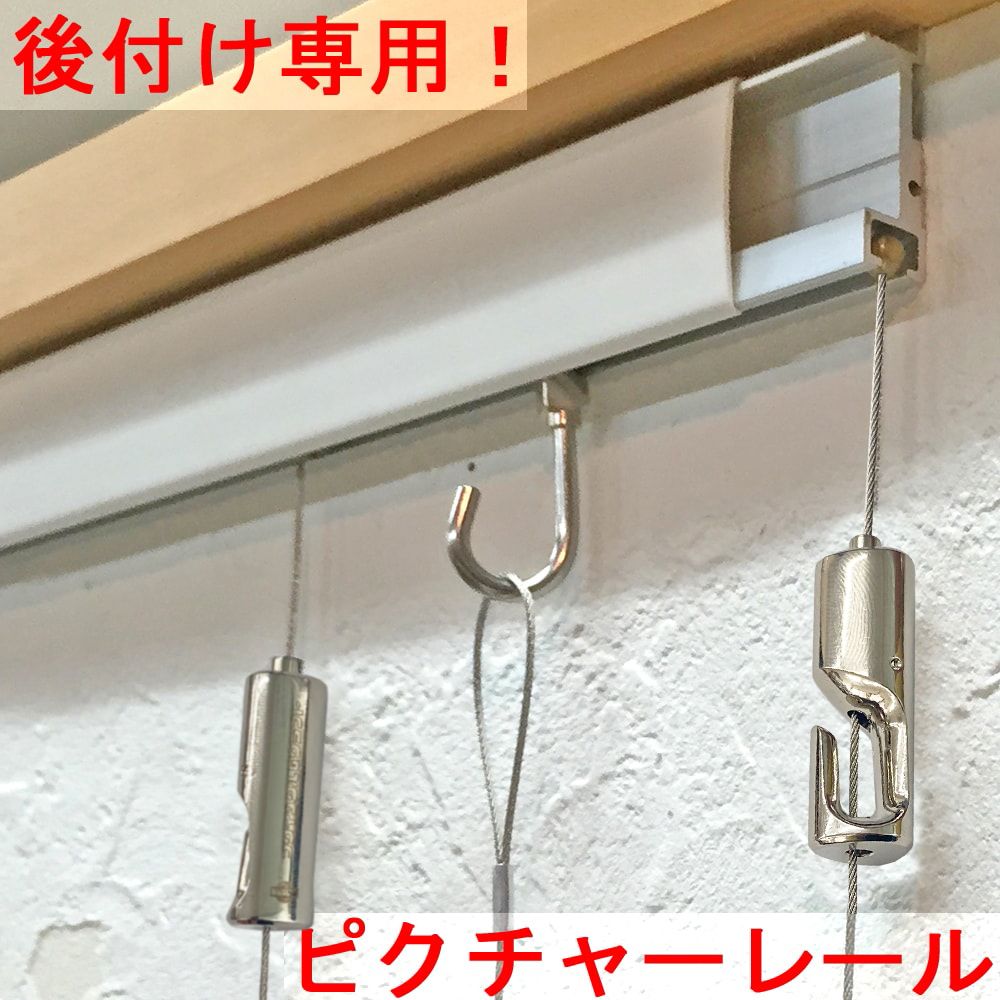 詳細画像 後付ピクチャーレール