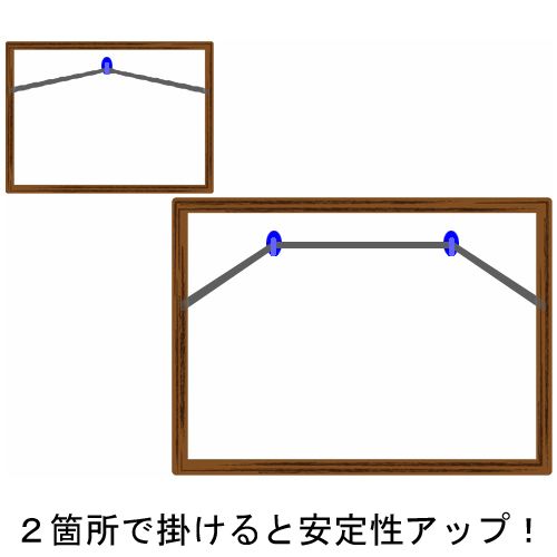 詳細画像10 額吊金具 石膏釘Jフック