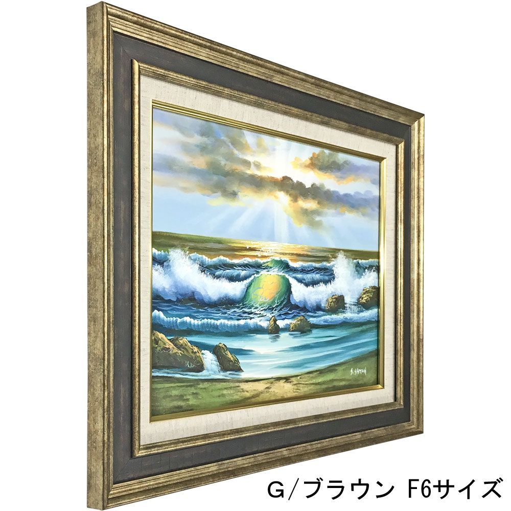 詳細画像5 油絵額縁 8159