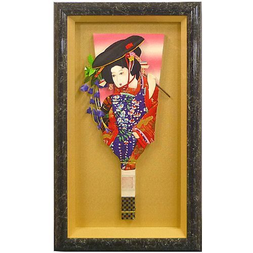 額装実例1 羽子板