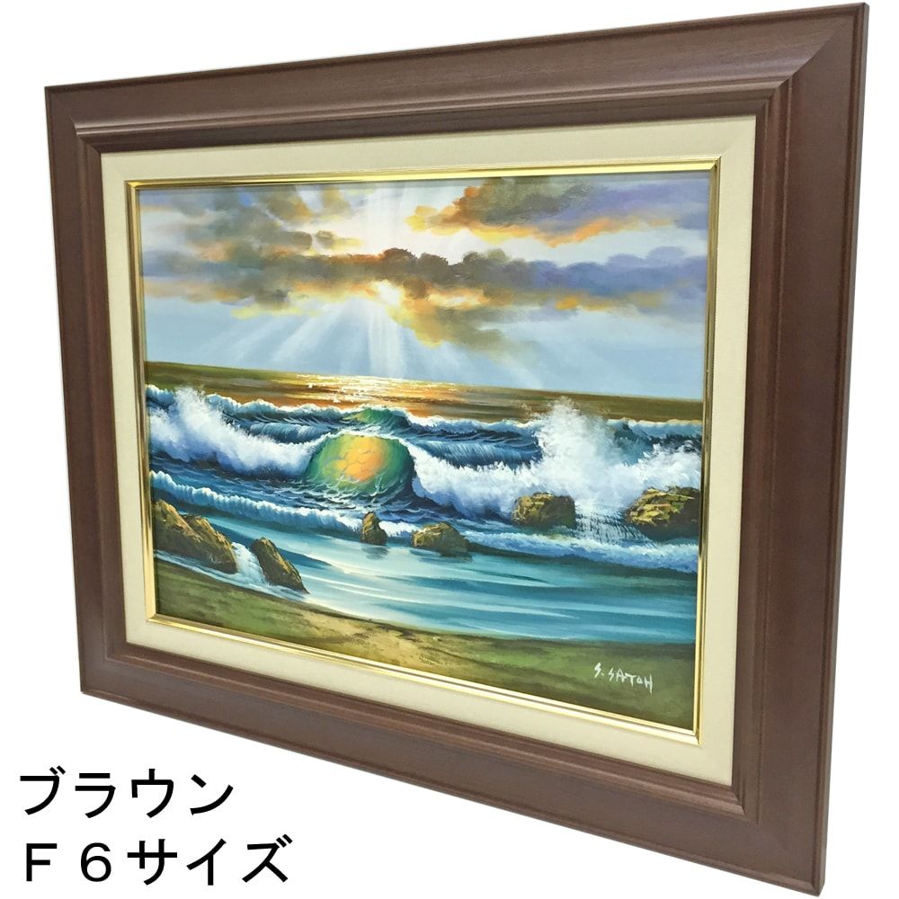 詳細画像6 油絵額縁 7720