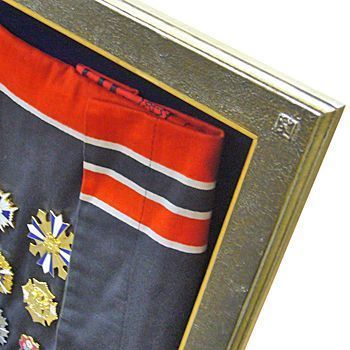 消防団 ハッピとバッジ