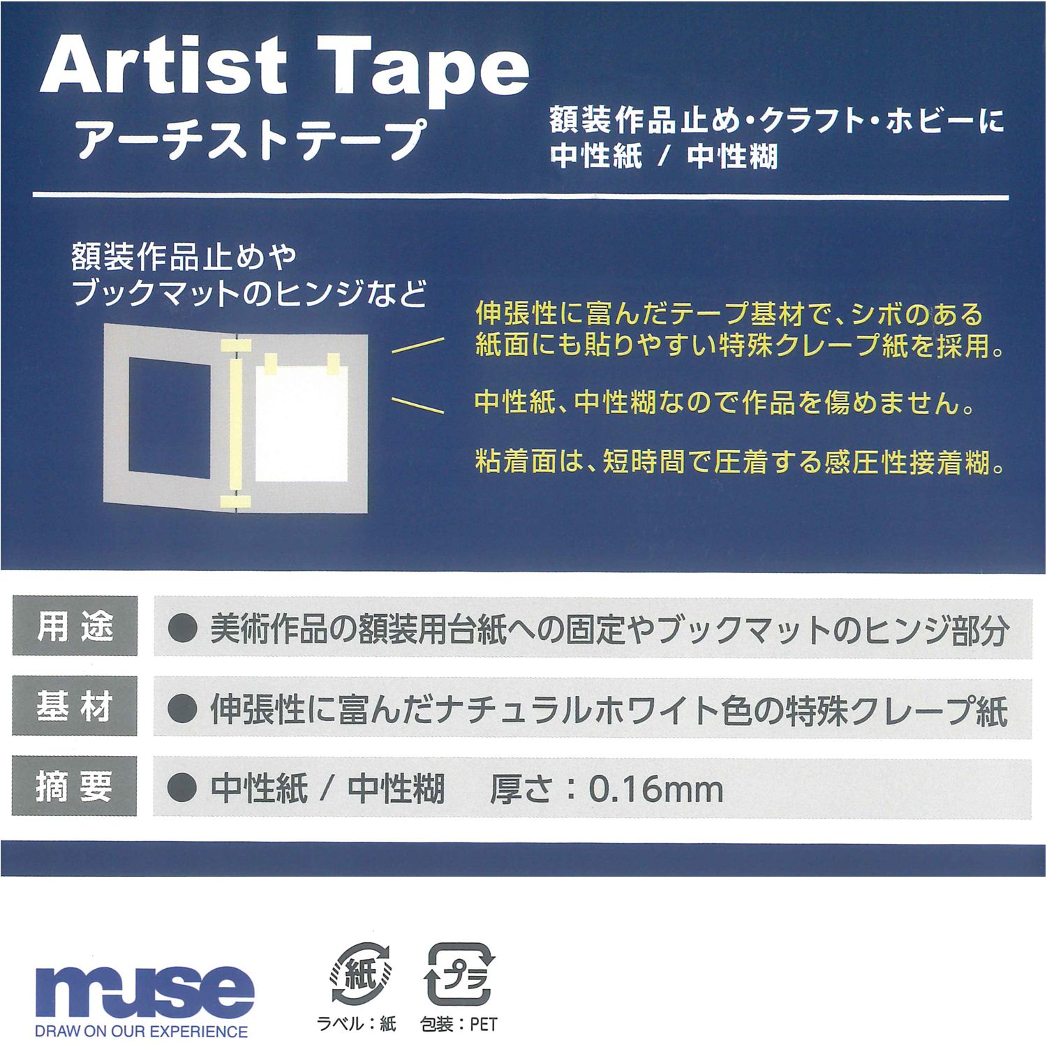 詳細画像7 アーチストテープ