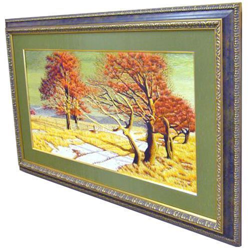 特大刺繍 特製マットで