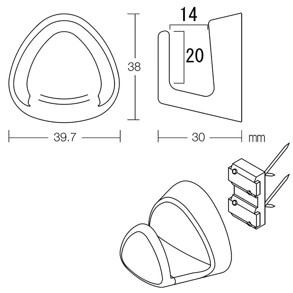 詳細画像8 吊金具 ボルダーフック[C]