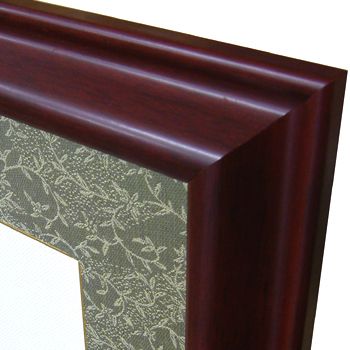 刺繍 特製布貼りマットで