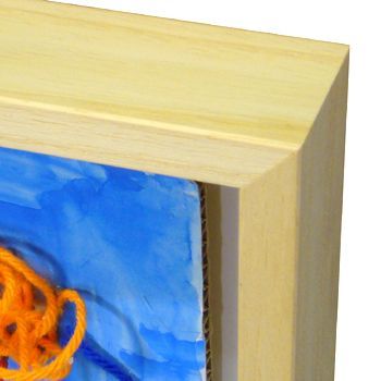 額装実例3 児童画 立体作品