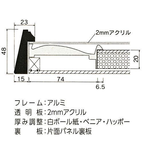 詳細画像10 日本画額縁 GV-36