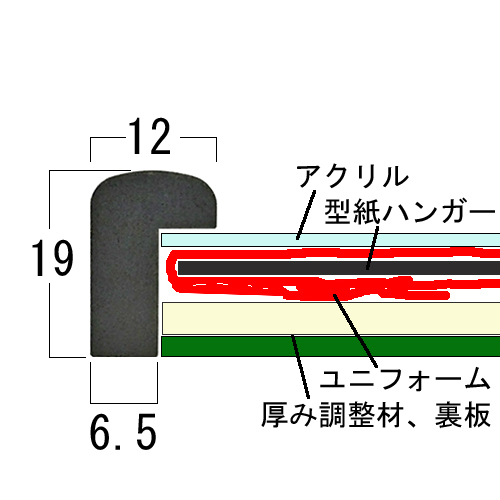 詳細画像10 ユニフォーム額 BH-15F