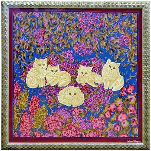 フェラガモのスカーフ