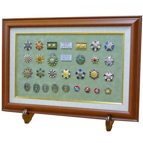 消防団のバッジ