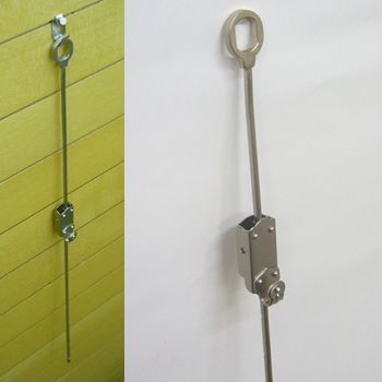 詳細画像 額吊金具 楕円線自在