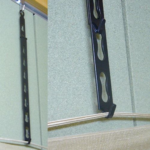 額吊金具 鉄自在2本継