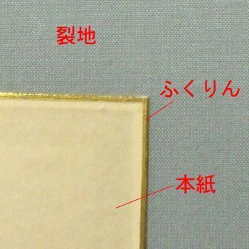額装実例3 日本画 朝顔