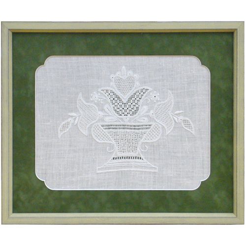 透かし刺繍 裏打ち無し