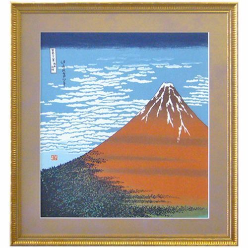 風呂敷 北斎赤富士