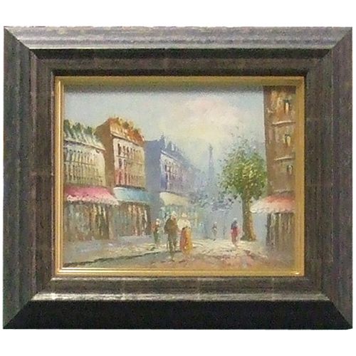 海外お土産 油絵風景