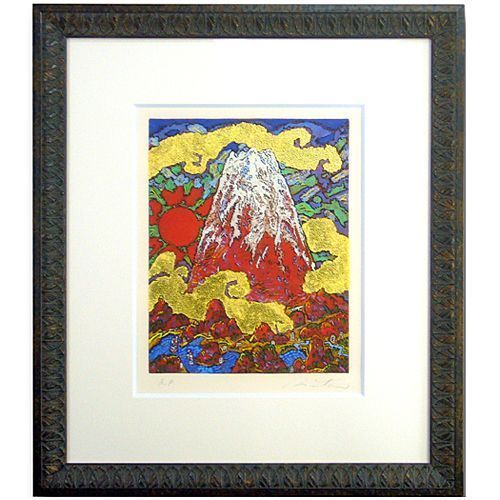 リトグラフ 絹谷幸二