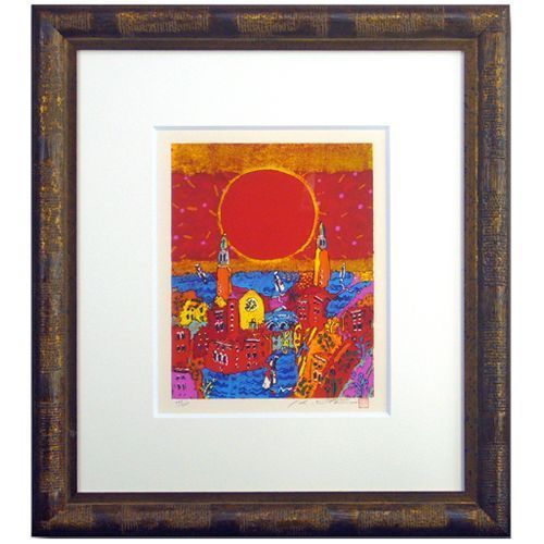 絹谷幸二のリトグラフ