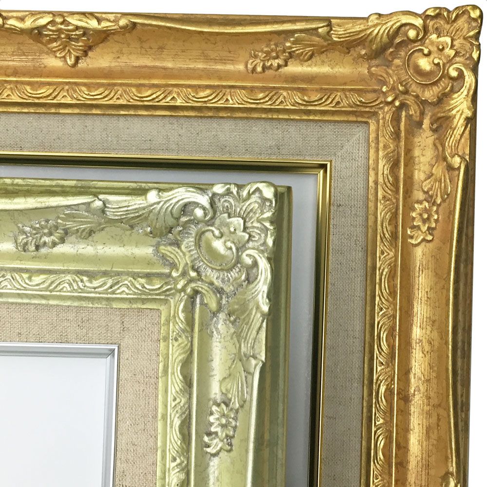 22000円➡20000円➡9500円に値下げしました 額入り油絵 油絵額縁 9232N ロングセラーを続ける超定番、型物のザ・油絵額