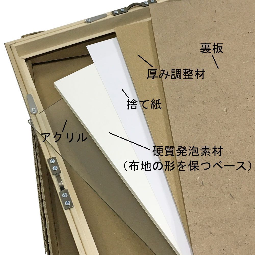 詳細画像6 ファブリック用額縁 6700N