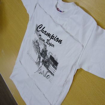 額装実例3 サインTシャツと写真