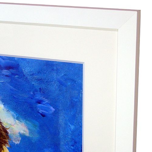 油絵を一般額風に