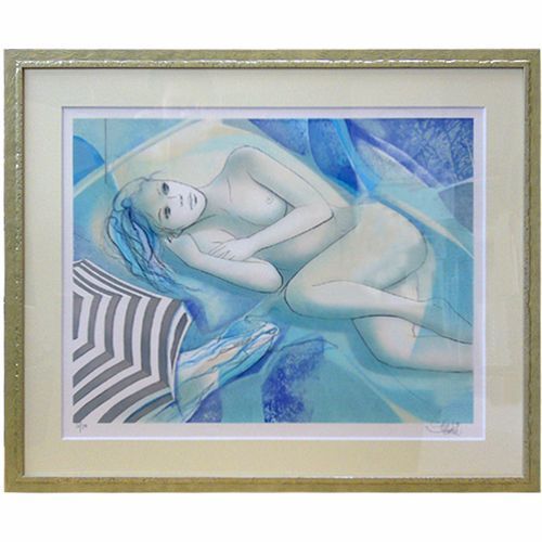 リトグラフ 裸婦