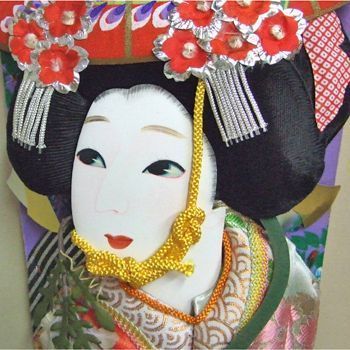 額装実例3 羽子板