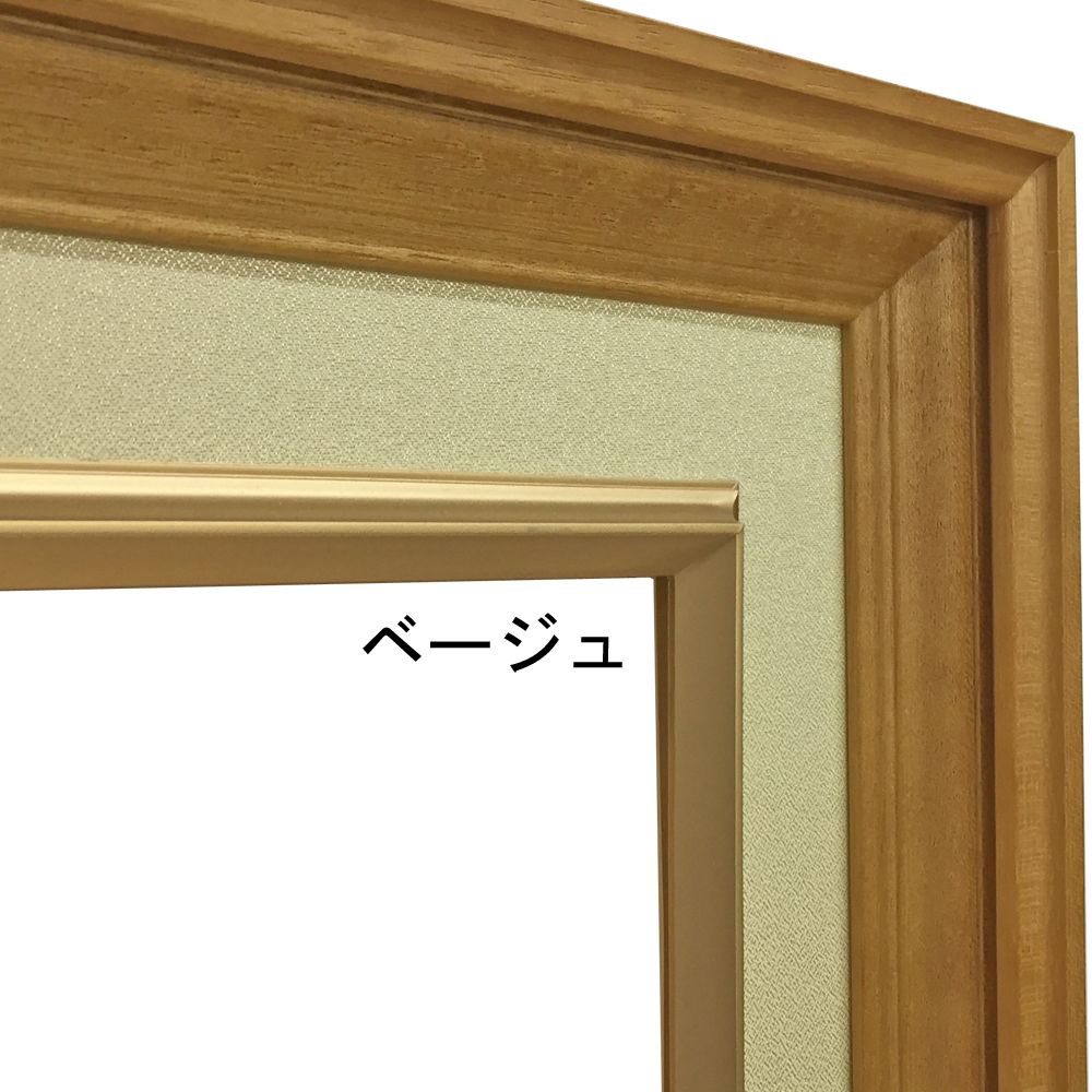 日本画額縁 3017 昔ながらの和風なデザインでお作りする日本画額です